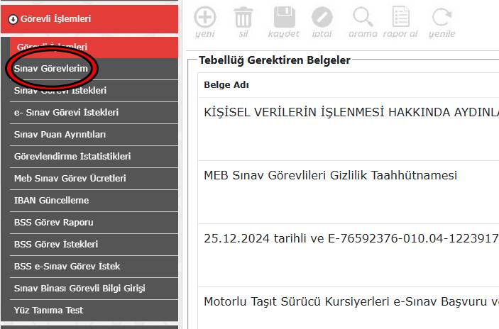 Açık Lise Sınavları sınav görev belgesi nereden alınacak? 2