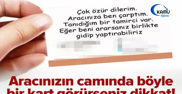 Hırsızların Son Taktiği!
