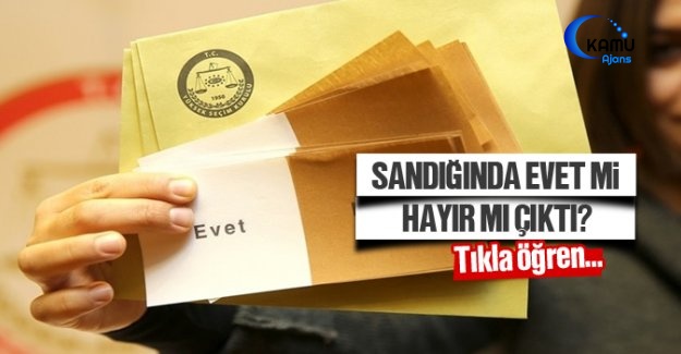 Sandığından Ne Oy Çıktı - TIKLA ÖĞREN