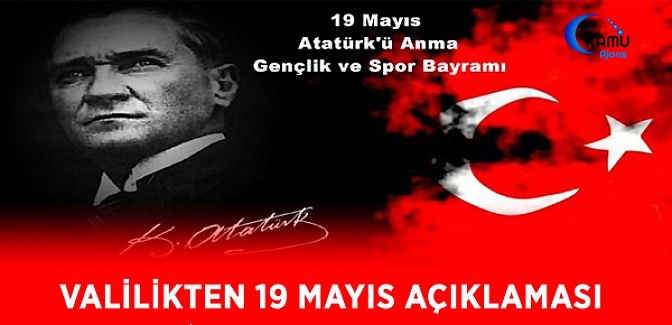 Valilikten 19 Mayıs Açıklaması