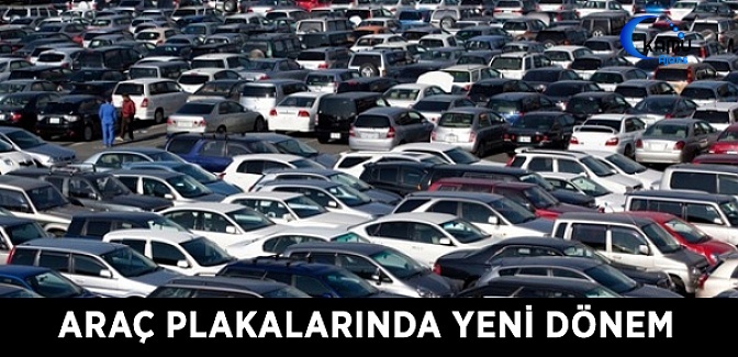 Araç Plakalarında Yeni Dönem