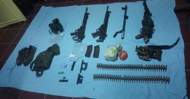 Şehit askerlerin kayıp silahları toprağa gömülü bulundu