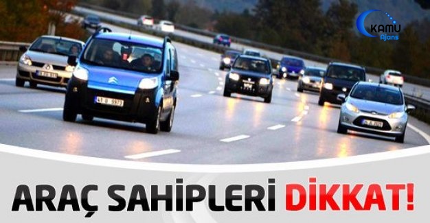 Araç Sahipleri Dikkat! O Parayı Almayı Unutmayın