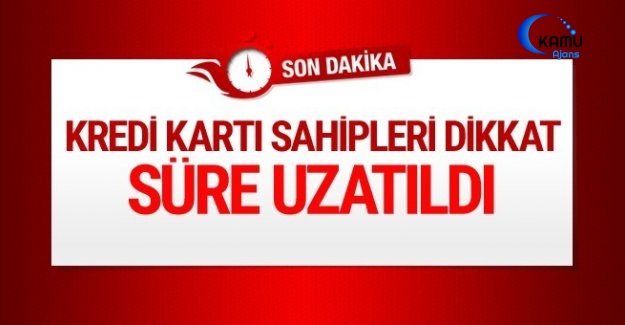 Kredi Kartı Online Alışverişe Nasıl Açılır/Kapanır Süre Uzatıldı