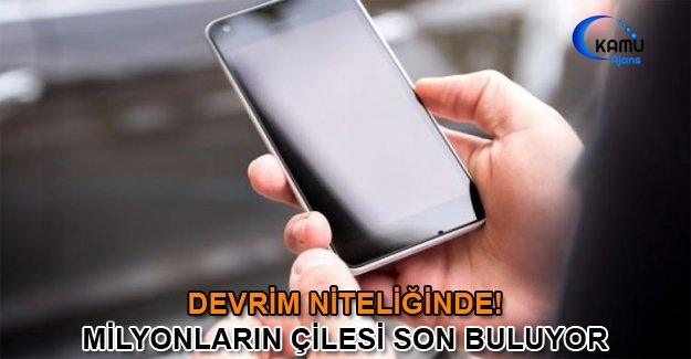 Devrim Niteliğinde! Milyonların Çilesi Son Buluyor