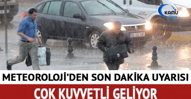 İstanbul İçin Yağmur Uyarısı Yapıldı