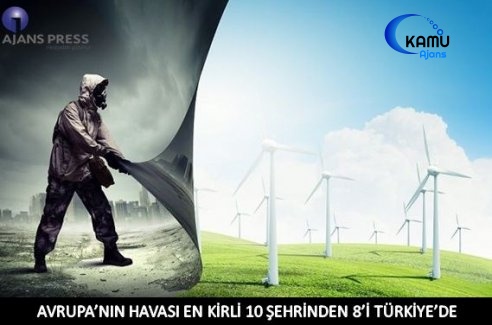 Avrupa’nın Havası En Kirli 10 Şehrinden 8’i Türkiye’de