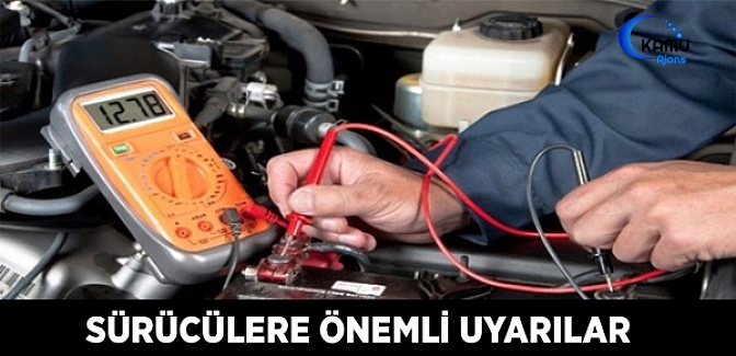 Sürücülere Önemli Uyarılar