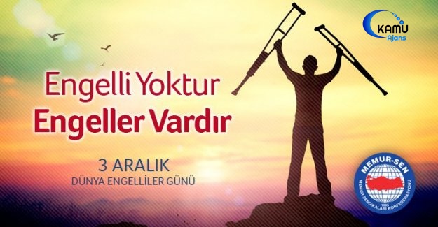 Engelli Yoktur Engeller Vardır