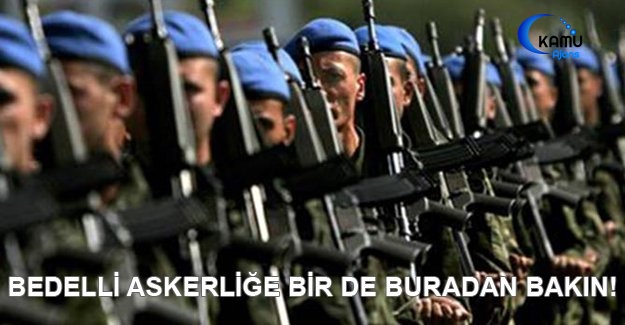 Bedelli Askerliğe Bir De Buradan Bakın!