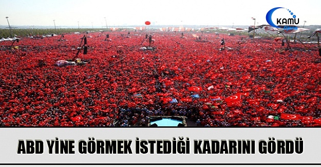 ABD Yine Görmek İstediği Kadarını Gördü