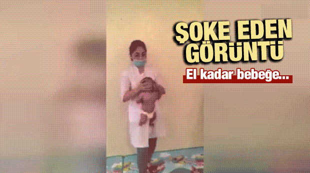 Şoke Eden Görüntü! El Kadar Bebeğe...