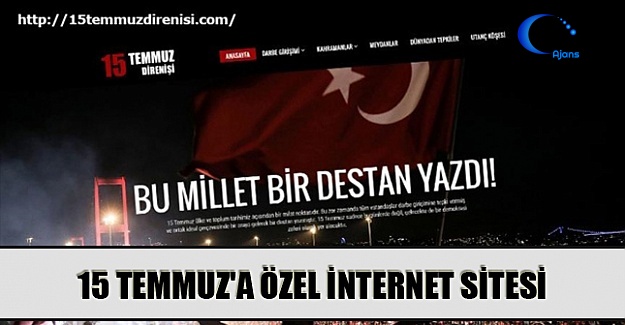 15 Temmuz'a Özel İnternet Sitesi