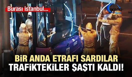 İstanbul Trafiğini Okçular Bastı