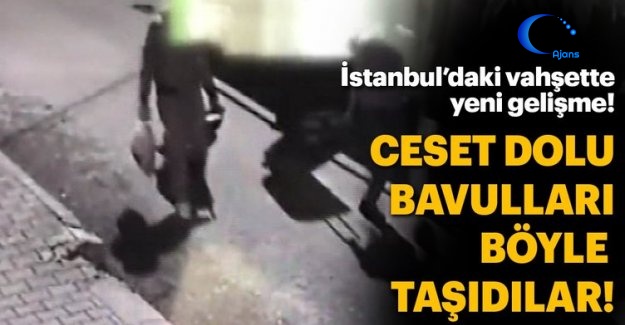 Ceset Dolu Bavulları Böyle Taşıdılar