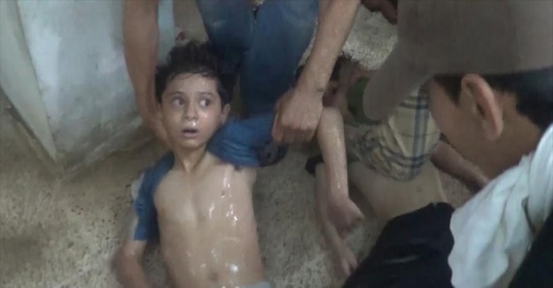 AA Suriye'deki Kimyasal Silah Katliamının Yeni Görsellerini Ortaya Çıkardı