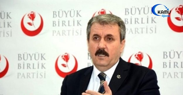 BBP Genel Başkanı Destici'den 'Af' Açıklaması