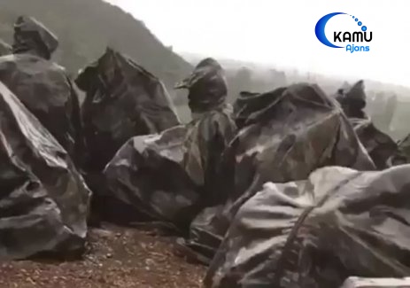Mehmetçik Zorlu Şartlarda Görevinin Başında