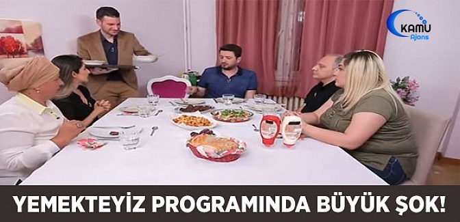 Yemekteyiz Programında Yarışmacı Rezil Oldu