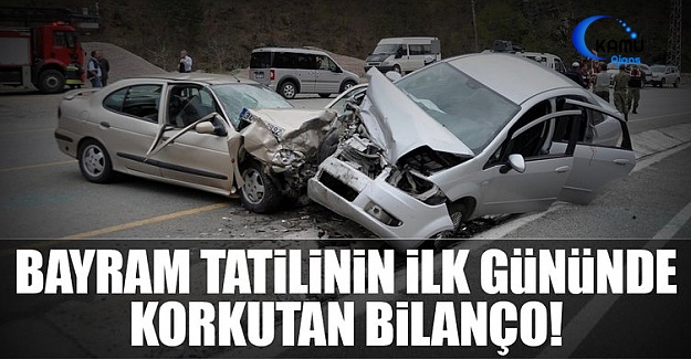 Bayram Tatilinin İlk Gününde Trafik Kazaları Can Aldı