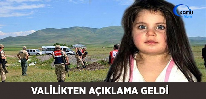 Valilik’ten Küçük Leyla İçin Açıklama