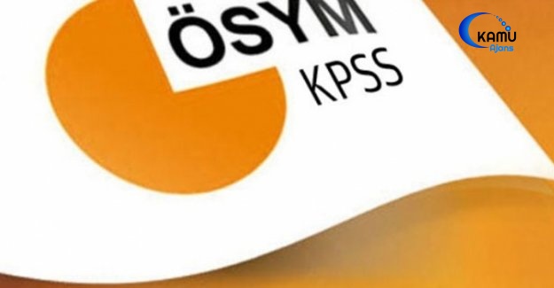 2018 KPSS Ortaöğretim Başvuru Kılavuzu