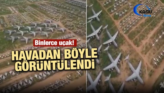 ABD'nin Savaş Uçakları Arizona Çölünde Görüntülendi