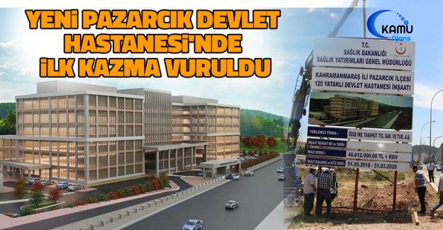 Dev Projede İlk Kazma Vuruldu