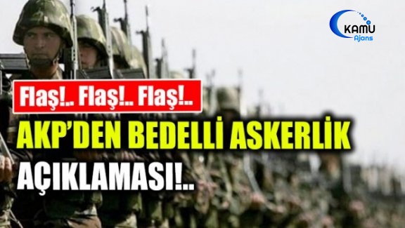TBB'den Bedelli Askerlik' Açıklaması