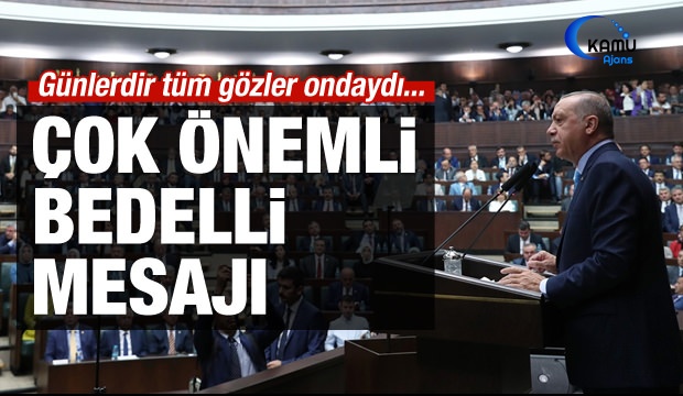 Erdoğan'dan Kritik 'Bedelli Askerlik' Mesajı