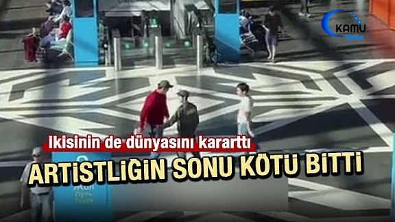 Güvenlik Görevlisine Artistliğin Sonu Kötü Oldu