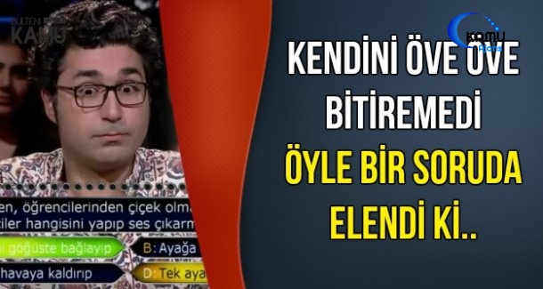 Doktora Mezunu Yarışmacı İlk Soruda Fena Çuvalladı