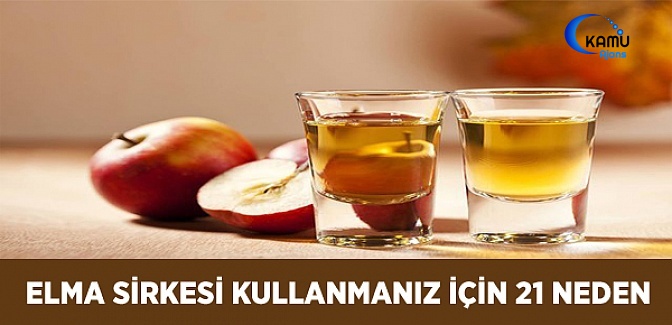 Elma Sirkesi Kullanmanız İçin 21 Önemli Neden