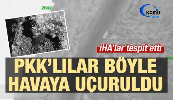 İHA'lar Tespit Etti, Hepsi Öldürüldü!