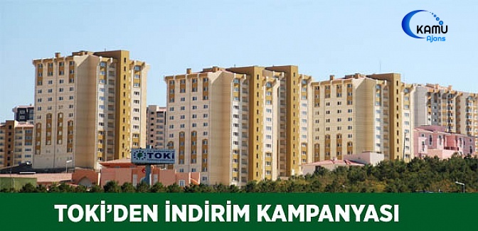 TOKİ'den İndirim Kampanyası