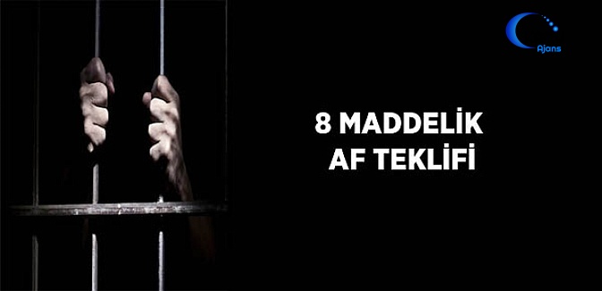 MHP'den 8 Maddelik Af Teklifi