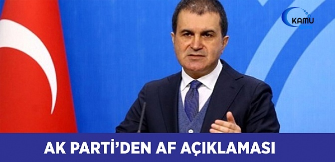 Ak Parti'den 'Af' Açıklaması