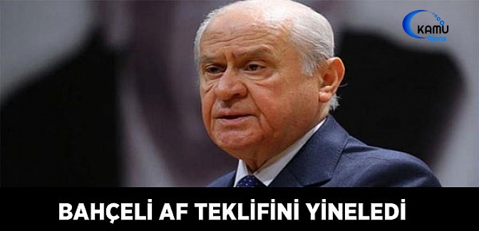 Af Teklifimizin Arkasındayız