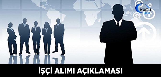 Bakan Dönmez'den İşçi Alımı Açıklaması