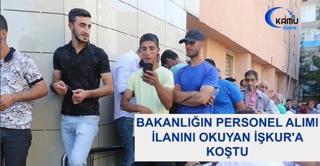 Sağlık Bakanlığı Personel Alımı İlanını Okuyan İŞKUR'a Koştu