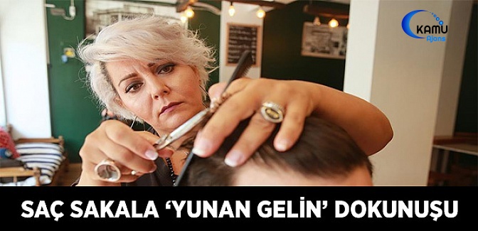 Saç Sakala 'Yunan Gelin' Dokunuşu