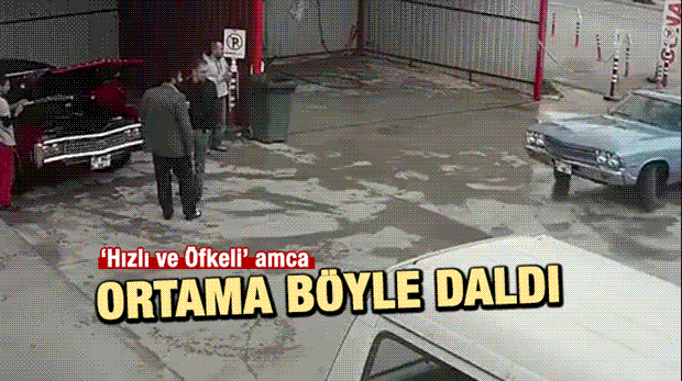'Hızlı Ve Öfkeli' Amca! Ortama Böyle Daldı