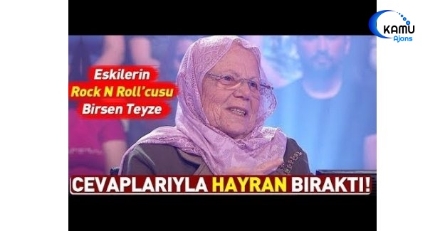 Kim Milyoner Olmak İster'de Rock N Roll’cu Teyze Rüzgarı