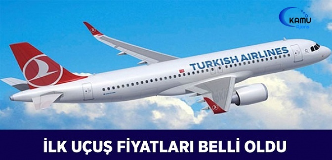 Yeni Havalimanı'nda THY'nin İlk Uçuş Fiyatları