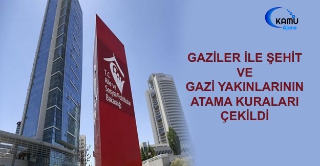 Gaziler İle Şehit Ve Gazi Yakınlarının Atama Kuraları Çekildi