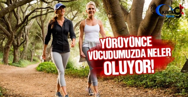 Yürürken Vücudumuzda Neler Oluyor?