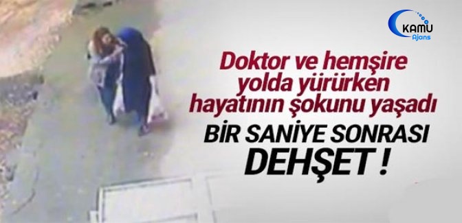 Doktor ve Öğretmen Yolda Yürürken Yol Çöktü