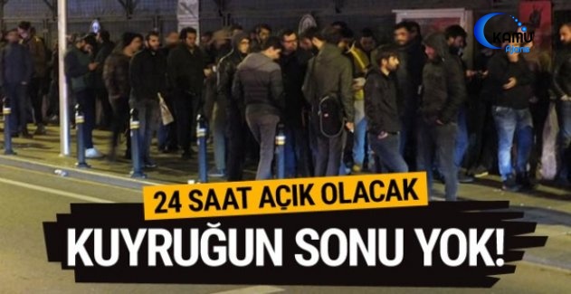 Bedelli İçin 8 Gün Kala Uzun Kuyruklar Oluştu