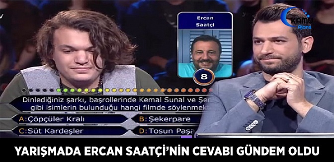 Milyoner'de Müzisyen Ercan Saatçi'nin Cevabı Gündem Oldu