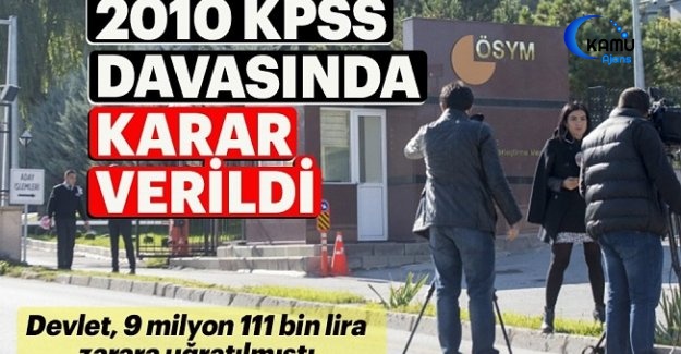 KPSS Davasında İki Sanığa Hapis Cezası